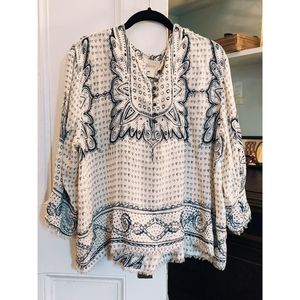 Maeve peasant boho top